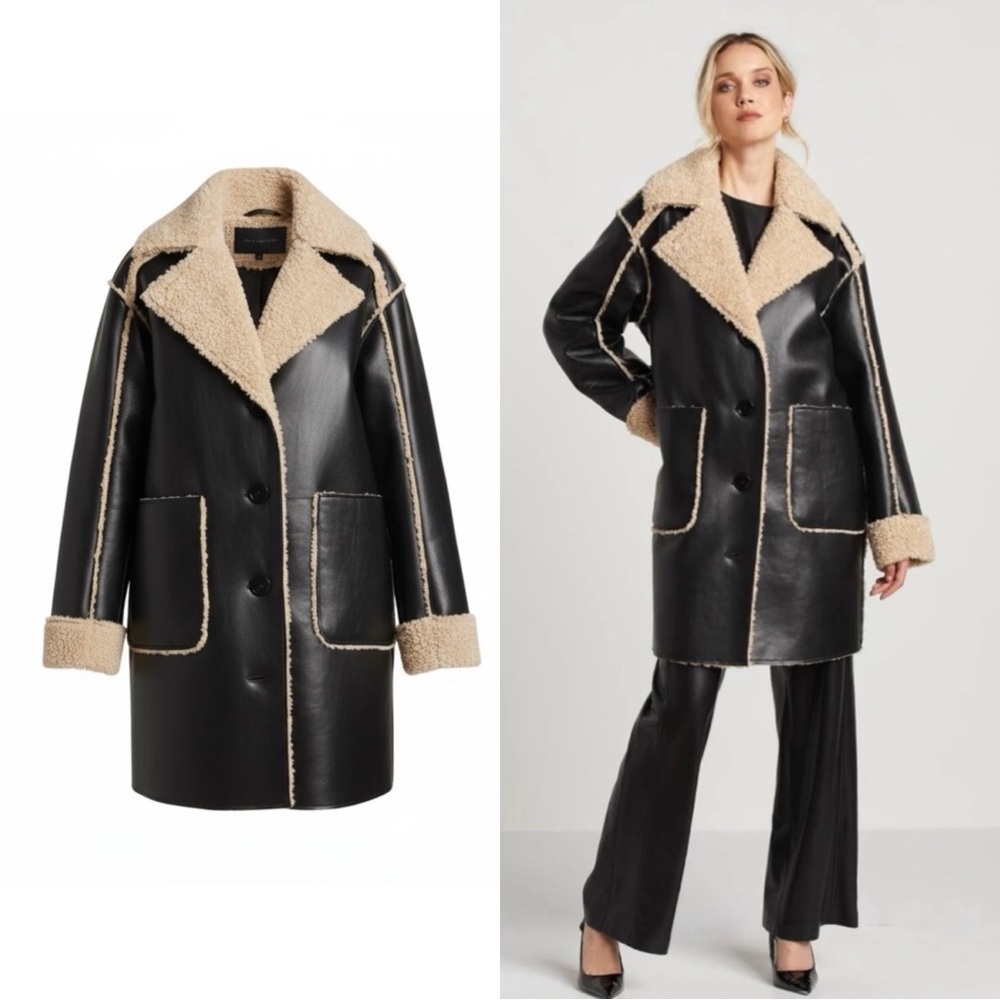 Adroit Atelier Luciana Faux Shearling Coat​​​